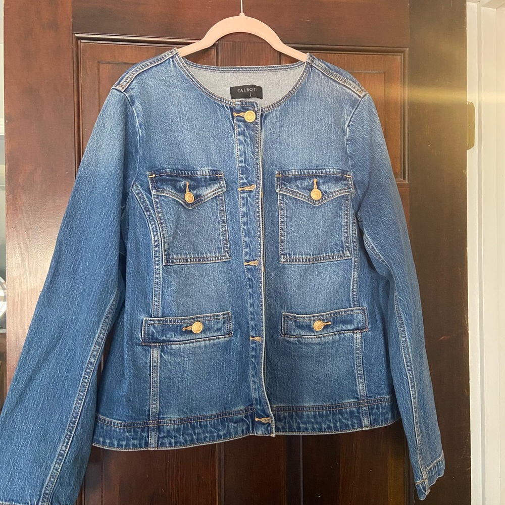 Talbots Blue Jean Jacket for Women